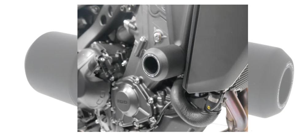 Yamaha XSR 900 from 2022 Crash protector from Evotech Performance